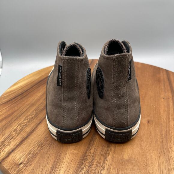 Converse Chuck Taylor CTAS Shoes Womens Size 8 Brown Suede Hi Tops Skate Casual - Picture 4 of 8